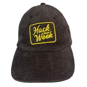 Discord Hack Week 2025 Corduroy Strapback Hat One Size Cap